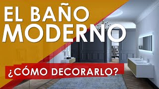 ✔️ BAÑOS MODERNOS😲 ¡60 modelos de BAÑOS ESTILO MODERNO grandes y pequeños Masterclass ¡GRATIS👈 [upl. by Nodnerb]