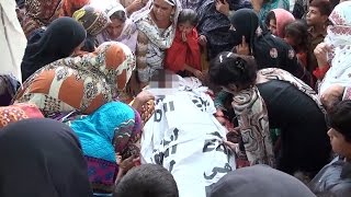 Funeral for murdered Pakistani internet star as brother admits murdering her for family honour [upl. by Oalsecnew]