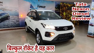 Tata Nexon Mileage Review  Nexon XM 2023  Genuine mileage test  Highway test drive [upl. by Anastatius]