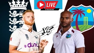 🔴 Live England vs West Indies – TEST Match  WI vs ENG Live  2024  Cricket [upl. by Sirahc284]