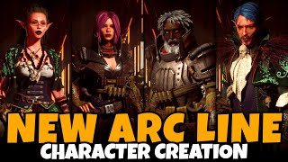 New Arc Line Character Creation Male amp Female Full Customization All Races Classes More [upl. by Urata]