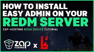 How to install EasyAdmin on your RedM Server  2023 [upl. by Yawnoc]