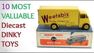 Rarest Vintage DINKY Toys 2020 Diecast Car Collecting and Price Guide  Thrifting Antique Toys [upl. by Caplan]