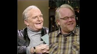 Truman Capote Philip Seymour Hoffman on Letterman 1982 2006 [upl. by Eliza]