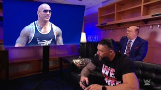 The Rock Challenge Roman Reigns  Rock Return and Attacks Jinder Mahal [upl. by Niahs]