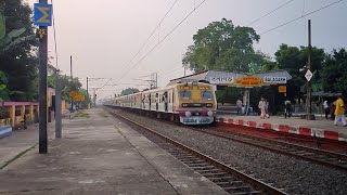 KatwaHowrah Local Train  Indian Railways  Train Video  Balagarh Railway Station  My Train [upl. by Anuaek]