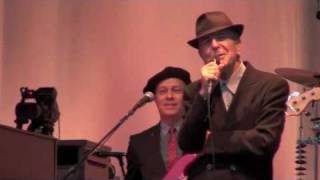 Sligo Leonard Cohen Recites WBYeats Lissadell House july 31st  2010 [upl. by Salita]