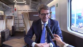 Il nuovo Frecciarossa 1000 presentato a Innotrans 2024 [upl. by Noicpesnoc]