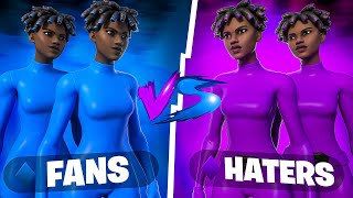 2 HATERS vs 2 FANS whos better [upl. by Talbert]