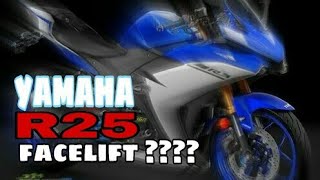 Tambah keren  Inikah sosok terbaru dari all new Yamaha new R25 facelift [upl. by Fredrika]