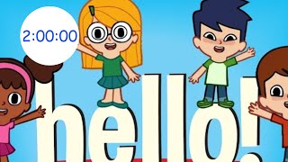 Super Simple Songs  Hello hello how are you song 2 HOURS LOOP 20000 [upl. by Kat]