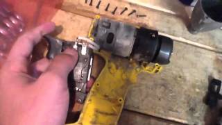 Dewalt impact driver trigger replacement [upl. by Novoj]