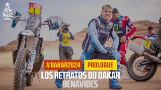 Benavides  Los Retratos del Dakar  Etapa 1  Dakar2024 [upl. by Marijn665]