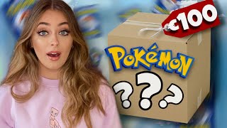 Ik kocht een €100 POKEMON MYSTERY BOX en dit zat er in [upl. by Nnairret]