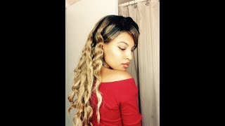 How To Get Beach Waves on Synthetic Hair [upl. by Dido674]