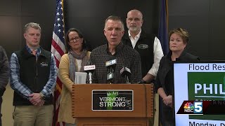 Gov Phil Scott holds emergency update on flooding in Vermont [upl. by Onailerua]