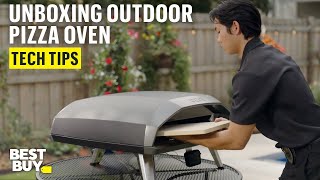 Unboxing the Ooni Koda 2 Max GasPowered Outdoor Pizza Oven – Tech Tips from Best Buy [upl. by Ydne]