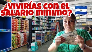 ¿Se puede VIVIR con el SALARIO MÍNIMO en El Salvador 36500😲 [upl. by Ardnusal]