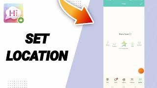 How To Set Location On SayHi Chat App [upl. by Edmea816]