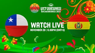 Chile v Bolivia  Full Basketball Game  South American U17 Womens Championship 2023 [upl. by Gae]