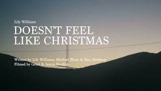 Doesnt Feel Like Christmas Official Lyric Video [upl. by Fritts]