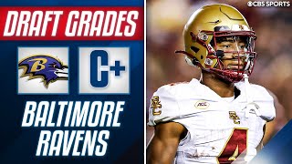 2023 NFL Draft Recap Baltimore Ravens FULL DRAFT GRADE  CBS Sports [upl. by Lenes]