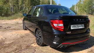 Про Lada Granta Sport разгон 0  100 тайна 2 передачи  новая Лада Гранта Спорт [upl. by Nylorahs72]