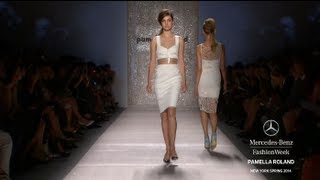 PAMELLA ROLAND MERCEDESBENZ FASHION WEEK SPRING 2014 COLLECTIONS [upl. by Atiek]