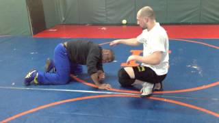 Wrestling Technique  Quarter Nelson [upl. by Onida]