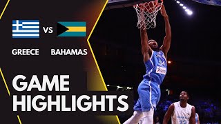 GREECE VS BAHAMAS  Friendly Games  Full Highlights Giannis Antetokounmpo  Buddy Hield  Jun 27 [upl. by Haff]