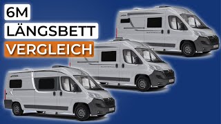 6m Kastenwagen mit Längsbett  der große Vergleich überraschendes Ergebnis [upl. by Petra]