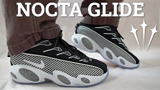 Are these WORTH IT  NIKE NOCTA GLIDE Review amp On Feet [upl. by Tosch893]