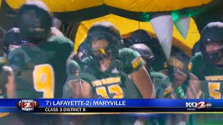 Maryville Spoofhounds thump Lafayette Irish in districts [upl. by Notslah]