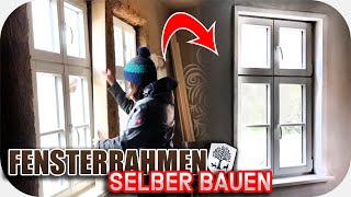 49  Fensterrahmen Fensterbänke und Zierleisten selber bauen DIY [upl. by Yecnuahc]