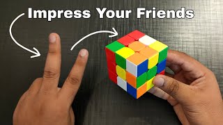 How To Solve Rubiks Cube With 2 Moves [upl. by Redmer]