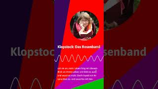 Klopstock Das Rosenband [upl. by Cassius565]