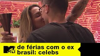 Exclusivo Any e Rafa quotse lambemquot na suíte master  MTV De Férias com o Ex Brasil Celebs T5 [upl. by Ateinotna]