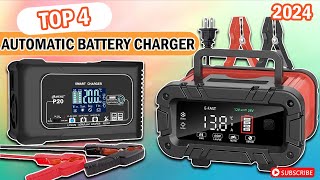 Best Automatic Battery Charger 2024  Aliexpress  Car Battery Charger [upl. by Narhem60]