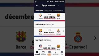 calendrier complet des matchs du fc Barcelone saison 20222023 Liga [upl. by Enelyar752]