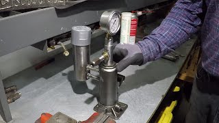 Homemade Diesel Injector Pop Tester [upl. by Leland60]