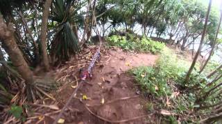 Hiking to Hideaways Beach Kauai Hawaii [upl. by Lydie]