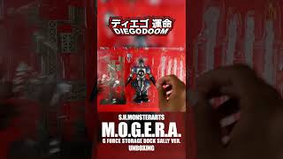 SHMonsterArts MOGERA G Force Storage Dock Sally Version Unboxing [upl. by Annoek558]