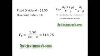 Dividend Discount Model DDM  Constant Growth Dividend Discount Model  How to Value Stocks [upl. by Vod]