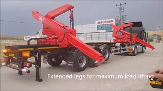 Sidelifter Container Semi Trailer Sideloader from Manufacturer from Turkey [upl. by Iad]