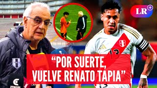 JORGE FOSSATI dejó atrás impase con RENATO TAPIA “Contentos con su REGRESO”  LR [upl. by Neeoma]