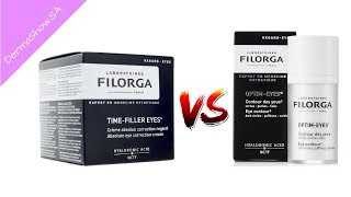 Filorga Optim Eyes vs Filorga Time Filler Eyes إيه الفرق بين كريمات فيلورجا لمدار العين؟؟ [upl. by Onra845]