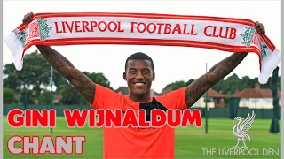 Gini Wijnaldum LIVERPOOL CHANT [upl. by Stetson]