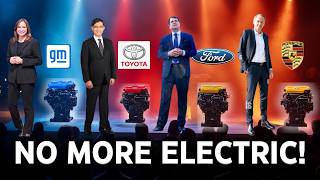 Ford GM Porsche amp Toyota Announce New Engines That Will DESTROY Electric Cars [upl. by Filberte]