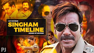 Singham amp Salman ⋮ Why Cop Universe Is So Confusing ⋮ Singham Again [upl. by Lacy211]