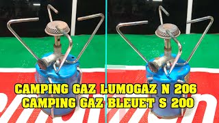 CAMPING GAZ LUMOGAZ N 206 l CAMPING GAZ BLEUET S 200 [upl. by Salangi849]